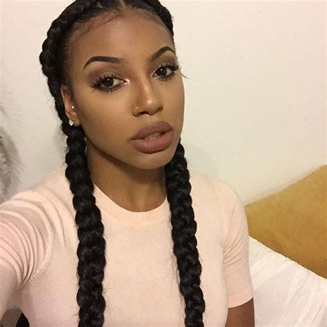 Two JUMBO BRAIDS w/ weave 